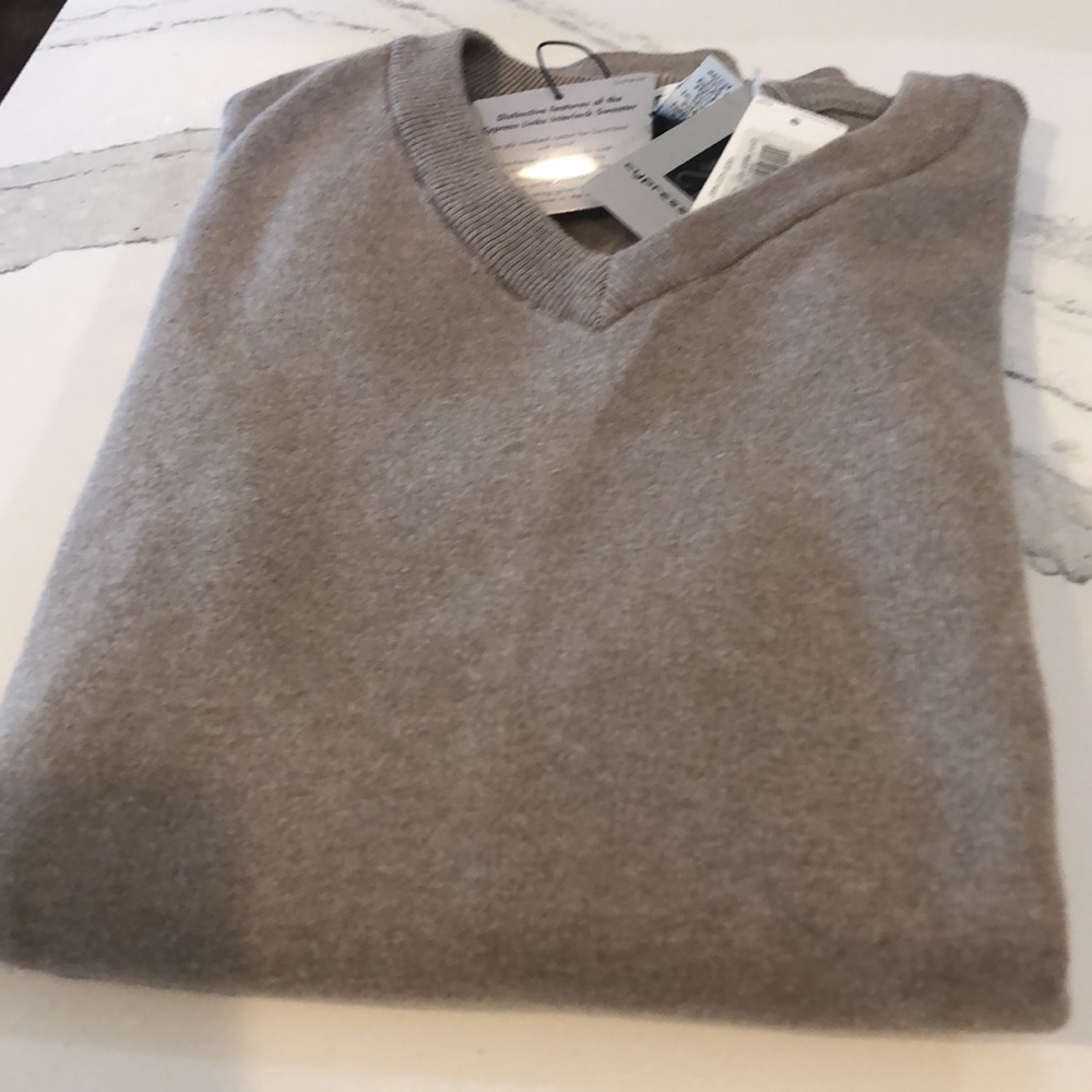 NWT XLT Cypress Links 100% Cotton Sweater Vest